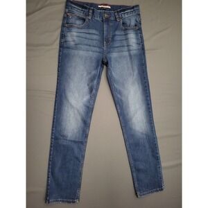 Tommy Hilfiger Kids Rebel Skinny Jeans Blue Wash Size 16 Cotton Blend